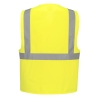 Gilet haute visibilité à bandes et bretelles classe 2 Jaune – Portwest C472