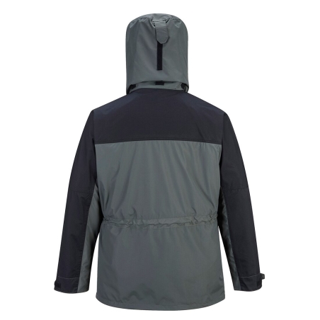 Parka 3 en 1 imperméable respirante avec polaire amovible Gris – Portwest S532