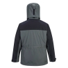 Parka 3 en 1 imperméable respirante avec polaire amovible Gris – Portwest S532