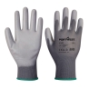 Gant à paume en PU pour distributeurs automatiques Gris – Portwest VB120, boîte de 288 paires