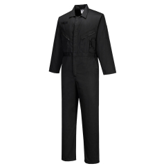 Combinaison de travail zippée Liverpool multipoches Noir – Portwest C813