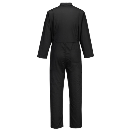 Combinaison de travail zippée Liverpool multipoches Noir – Portwest C813