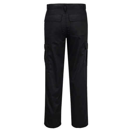 Pantalon combat multipoches tissu Kingsmill robuste Noir – Portwest C701
