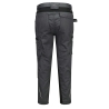 Pantalon de travail éco-conçu stretch avec genouillères WX2 Gris métal – Portwest CD881