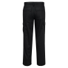 Pantalon combat multipoches tissu Kingsmill robuste Noir coupe longue – Portwest C701