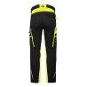 Pantalon de travail éco-conçu stretch avec genouillères WX2 Noir/jaune – Portwest CD881