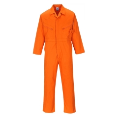 Combinaison de travail zippée Liverpool multipoches Orange – Portwest C813