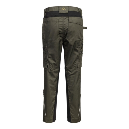 Pantalon de travail éco-conçu stretch avec genouillères WX2 Nuits de forêt – Portwest CD881