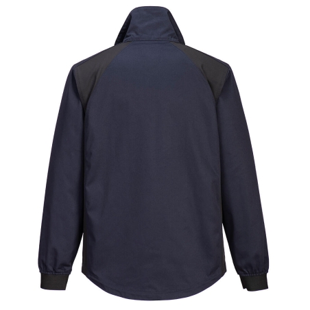 Veste de travail stretch polyester coton recyclé Marine – Portwest CD885