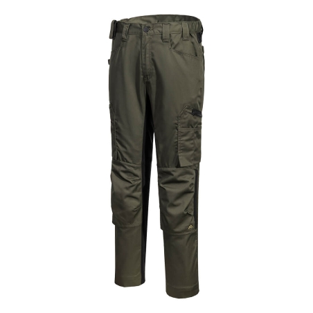 Pantalon de travail éco-conçu stretch avec genouillères WX2 Nuits de forêt – Portwest CD881