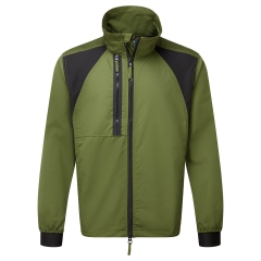 Veste de travail stretch polyester coton recyclé Vert olive – Portwest CD885
