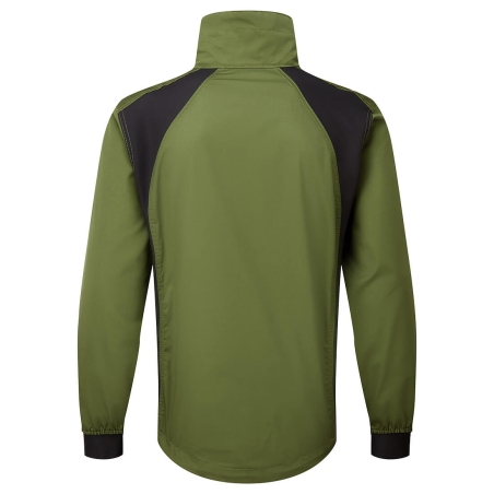 Veste de travail stretch polyester coton recyclé Vert olive – Portwest CD885