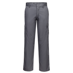 Pantalon combat multipoches tissu Kingsmill robuste Gris – Portwest C701