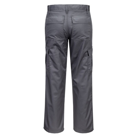 Pantalon combat multipoches tissu Kingsmill robuste Gris – Portwest C701