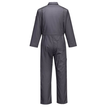 Combinaison de travail zippée Liverpool multipoches Gris graphite – Portwest C813