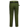 Pantalon de travail éco-conçu stretch avec genouillères WX2 Vert olive – Portwest CD881