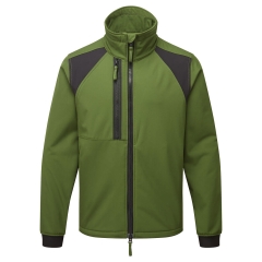 Veste softshell 2 couches stretch avec molleton Vert olive – Portwest CD870