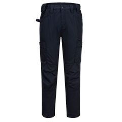 Pantalon de travail éco-conçu stretch avec genouillères WX2 Marine – Portwest CD881