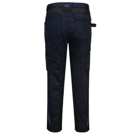 Pantalon de travail éco-conçu stretch avec genouillères WX2 Marine – Portwest CD881