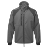 Veste softshell 2 couches stretch avec molleton Gris métal – Portwest CD870