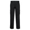 Pantalon combat multipoches tissu Kingsmill robuste Noir coupe courte – Portwest C701