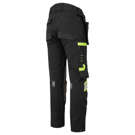 Pantalon de travail stretch multipoches Holster Noir – Portwest EV440