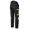 Pantalon de travail stretch multipoches Holster Noir – Portwest EV440