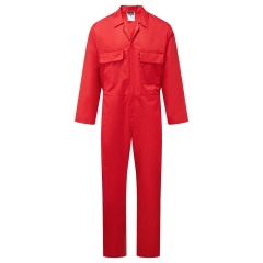 Combinaison de travail Euro Work multipoches Rouge – Portwest S999