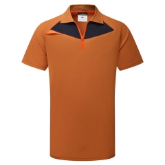 Polo de travail coupe active polyester polypropylène Rouille – Portwest DX410