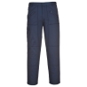 Pantalon de travail action multipoches poly-coton renforcé Marine coupe courte – Portwest S887