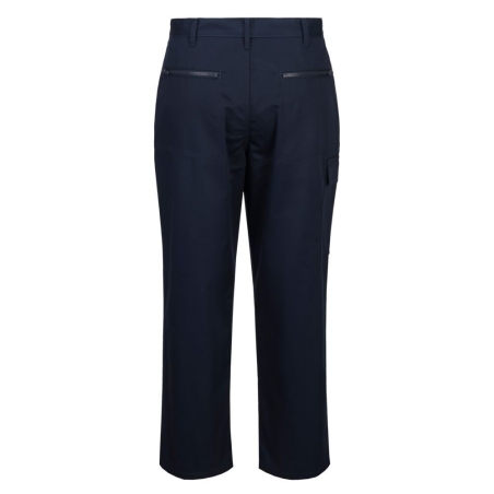 Pantalon de travail action multipoches poly-coton renforcé Marine – Portwest S887NAT