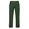 Pantalon de travail robuste avec poches genouillères et cargo Vert forêt – Portwest CD884