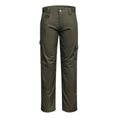 Pantalon de travail robuste avec poches genouillères et cargo Nuits de forêt – Portwest CD884