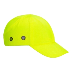 Casquette anti-heurt ventilée ajustable EN 812 Jaune – Portwest PW59