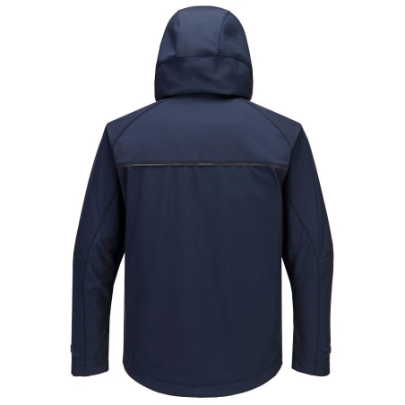 Veste softshell Ripstop imperméable respirante DX4 Tout en marine – Portwest DX474