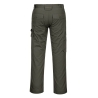Pantalon de travail robuste avec poches genouillères et cargo Vert forêt petit – Portwest CD884