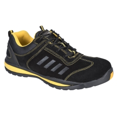 Trainer de sécurité S1P HRO embout et semelle acier Noir – Portwest FW34