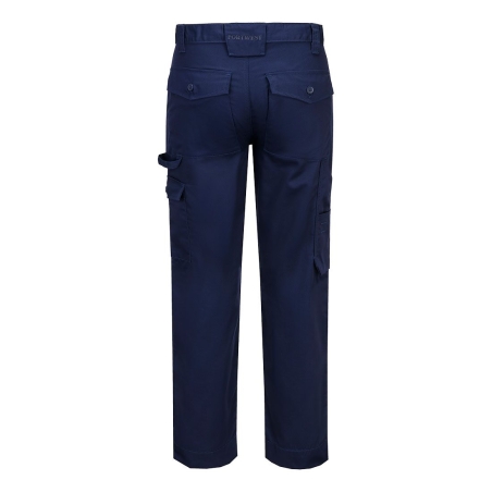 Pantalon de travail robuste avec poches genouillères et cargo Marine – Portwest CD884