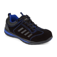 Trainer de sécurité S1P HRO embout et semelle acier Bleu – Portwest FW34