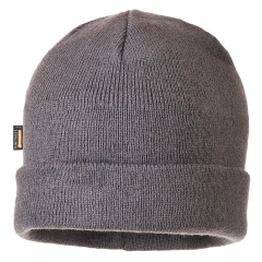 Bonnet de travail isolé doublé microfibre Gris – Portwest B013