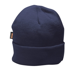 Bonnet de travail isolé doublé microfibre Marine – Portwest B013NAR
