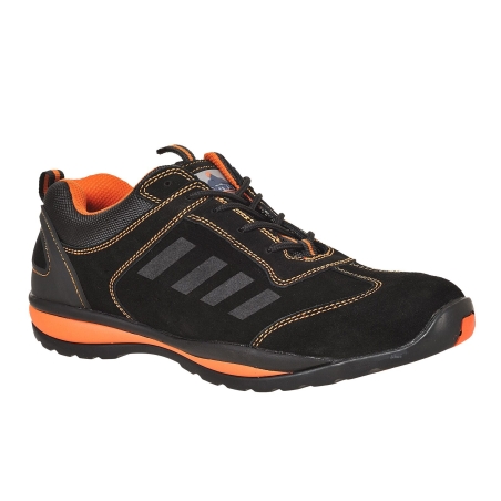 Trainer de sécurité S1P HRO embout et semelle acier Orange – Portwest FW34