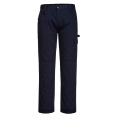 Pantalon de travail robuste avec poches genouillères et cargo Marine coupe courte – Portwest CD884