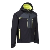 Veste softshell Ripstop imperméable respirante DX4 Noir – Portwest DX474