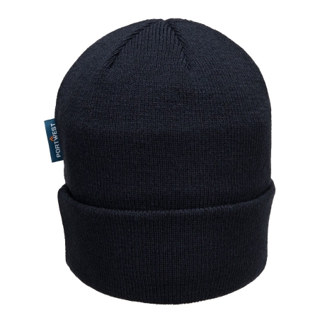 Bonnet de travail isolé doublé microfibre Marine – Portwest B013NVR