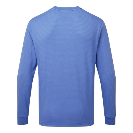 T-shirt manches longues antistatique ESD protection électrostatique Bleu hamilton – Portwest AS22
