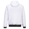 Sweat à capuche zippé double face multipoches Blanc – Portwest DX472