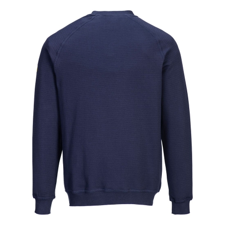 Sweat-shirt antistatique ESD manche raglan Marine – Portwest AS24NAR