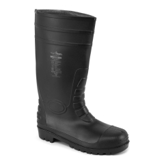 Bottes de sécurité Wellington S5 étanches PVC/nitrile Noir – Portwest FW95