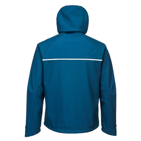 Veste softshell Ripstop imperméable respirante DX4 Bleu metro – Portwest DX474